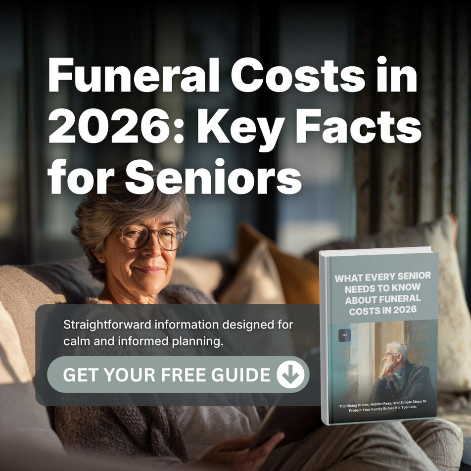Funeral costs awareness ad creative